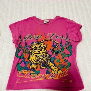 Urban Outfitters Pink Tiger Graphic Kids Tee